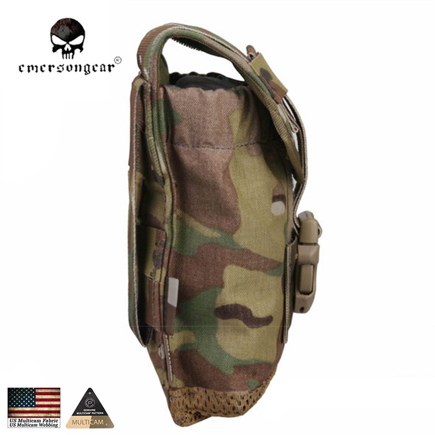 Emerson MLCS Canteen Pouch With Protective Insert Airsoft Edc Gear Molle Military Tactical Gear EM6039