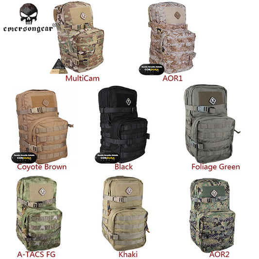 Emerson Modular Assault Pack w 3L Hydration Military Travelling Multi-purpose molle backpack shoulder bag EM5816