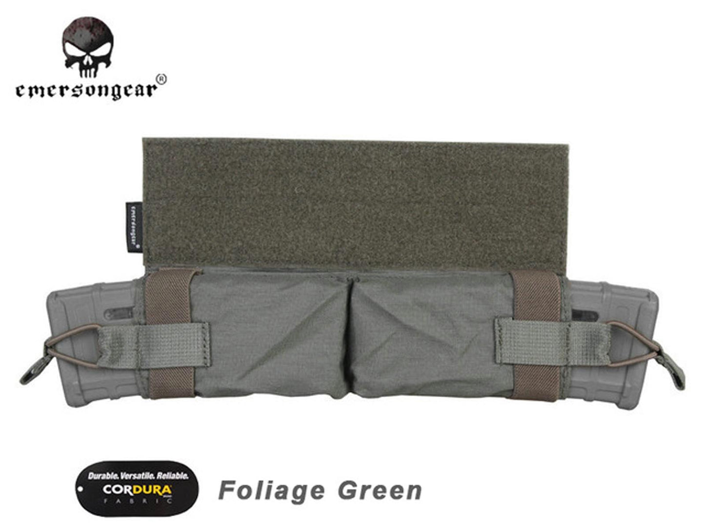 Emerson Side Pull Magazine Pouch M4 Molle Tactical Mag Hook Loop Combat Gear EM9044