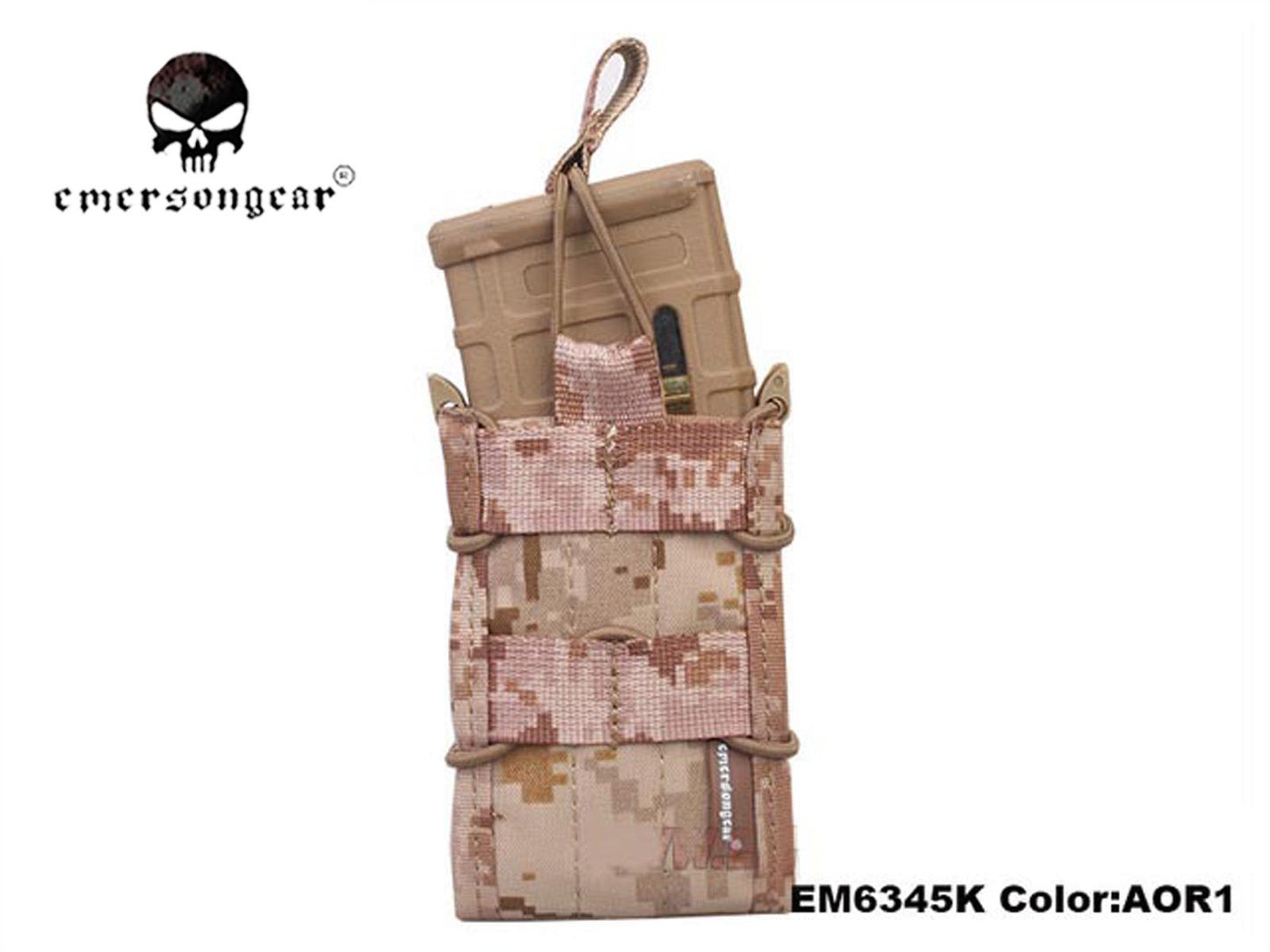 Emerson Single Unit Magazine Pouch Military Utility Molle EM6345 for M4/M14/AK/G3/G36