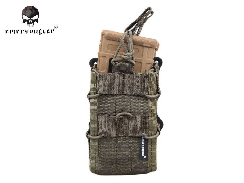 Emerson Double Modular Rifle Magazine Pouch Tactical Molle Mag EM6035