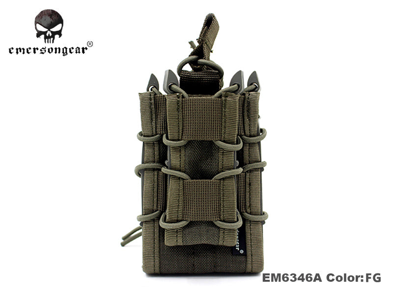 Emerson Tactical Double Magazine Pouch Airsoft MOLLE EM6346