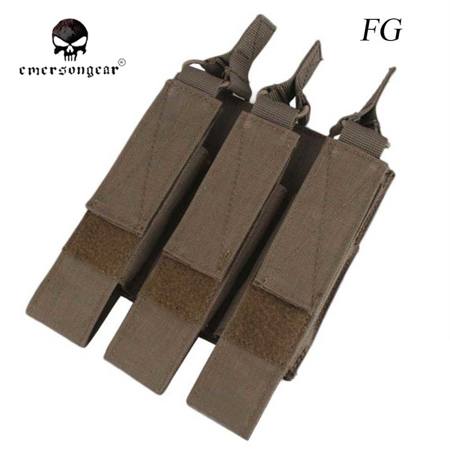 Emerson Airsoft Magazine Pouch Combat Modular Triple MAG Pouch For MP7 EM6357