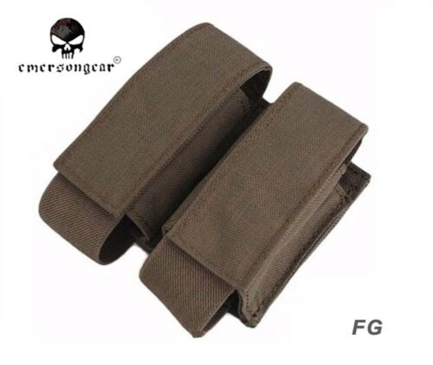 Emerson Military Airsoft Combat LBT Style 40mm Double Pouch Molle EM6366