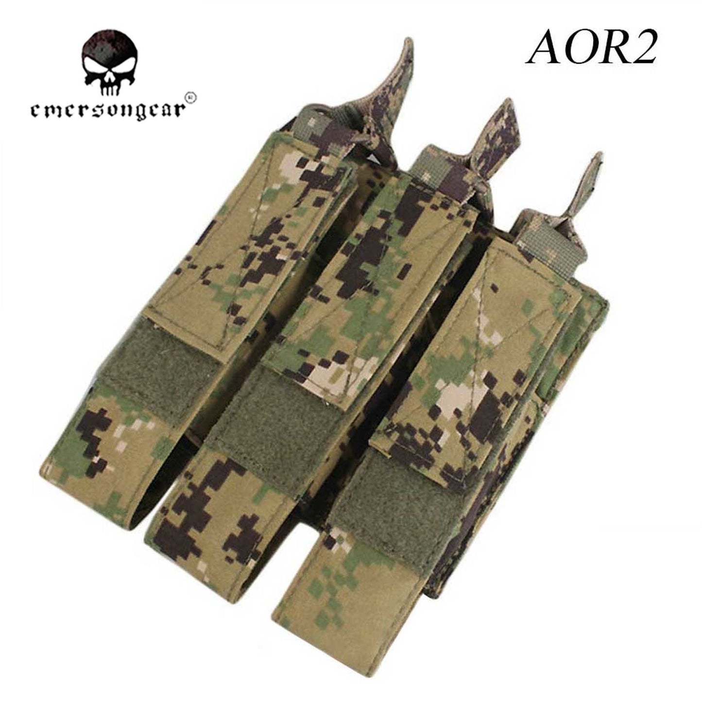 Emerson Airsoft Magazine Pouch Combat Modular Triple MAG Pouch For MP7 EM6357