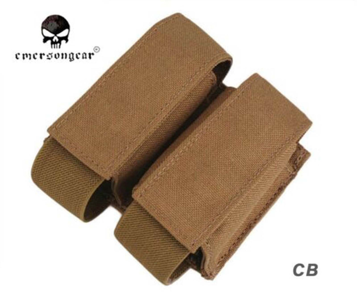 Emerson Military Airsoft Combat LBT Style 40mm Double Pouch Molle EM6366