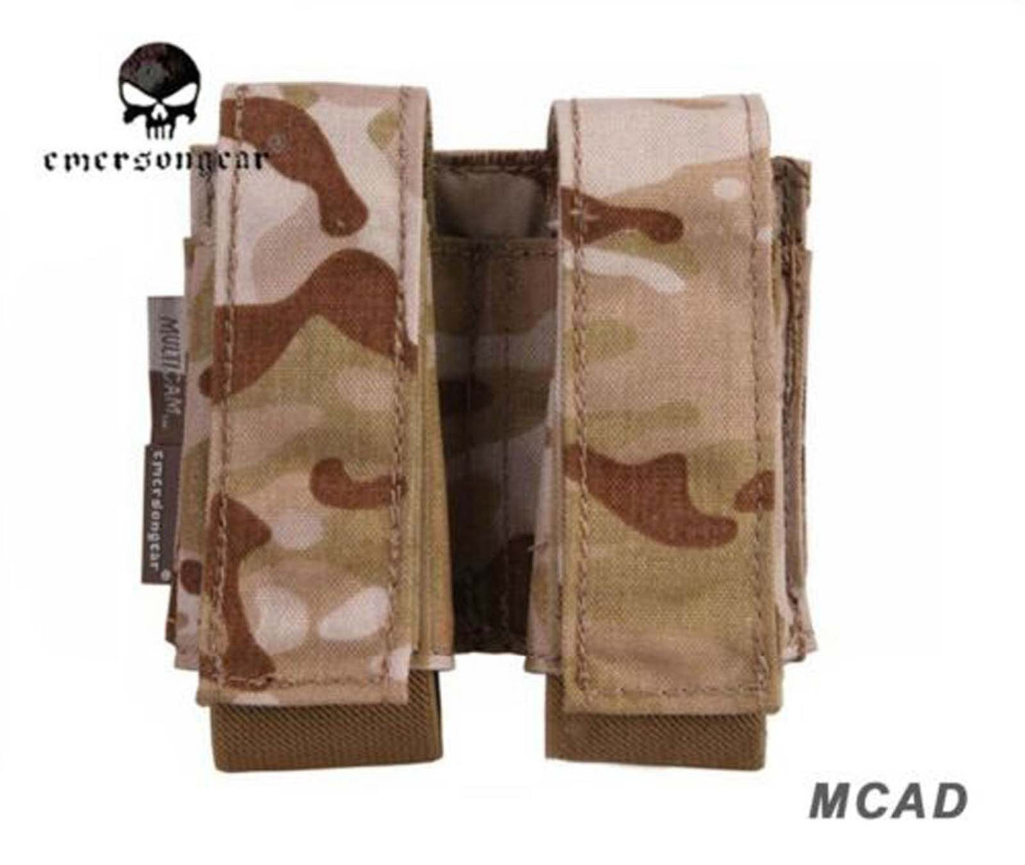 Emerson Military Airsoft Combat LBT Style 40mm Double Pouch Molle EM6366