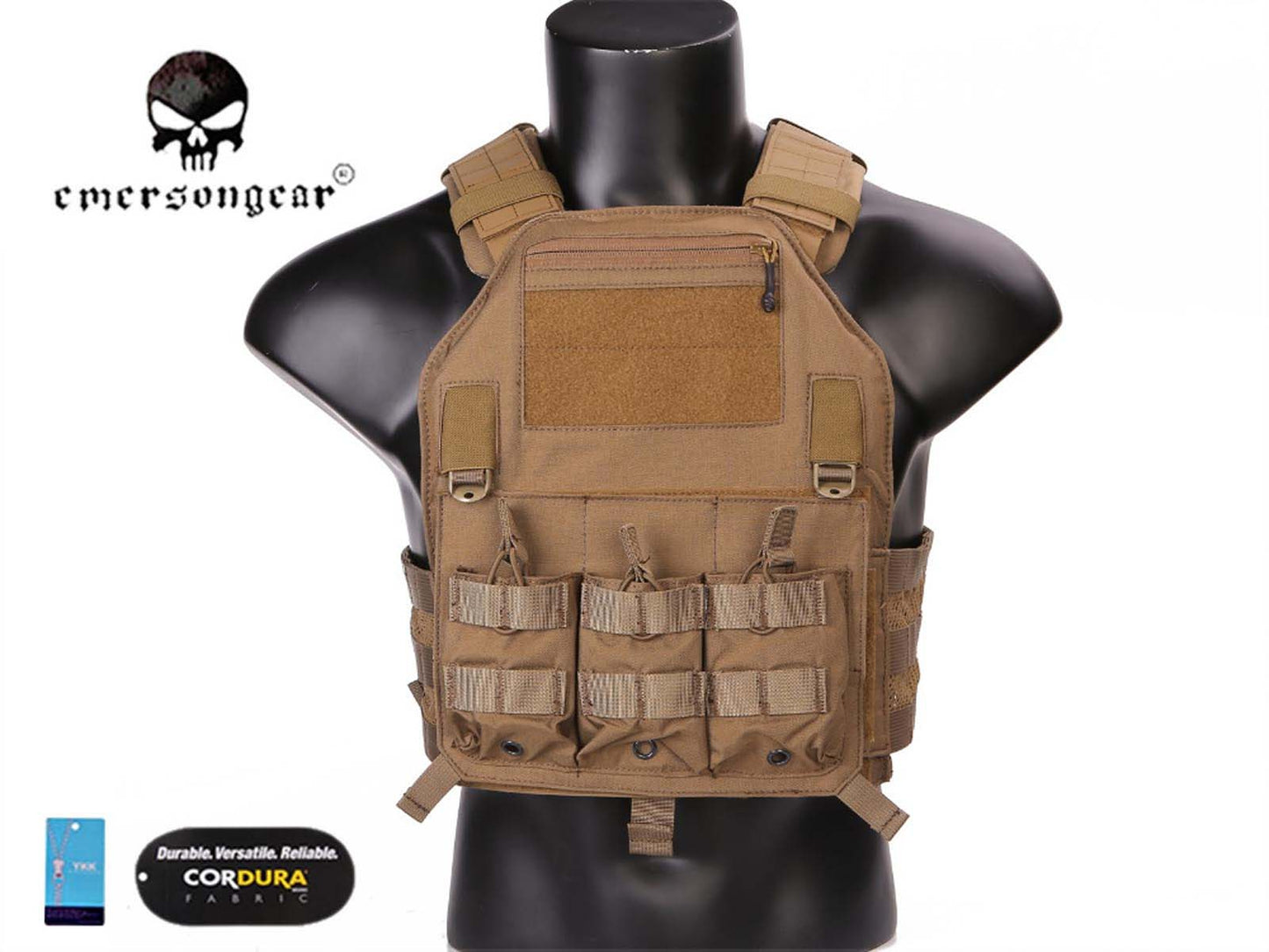 EMERSONGEAR 420 PLate Carrier Tactical Military Molle Combat Vest EM7362