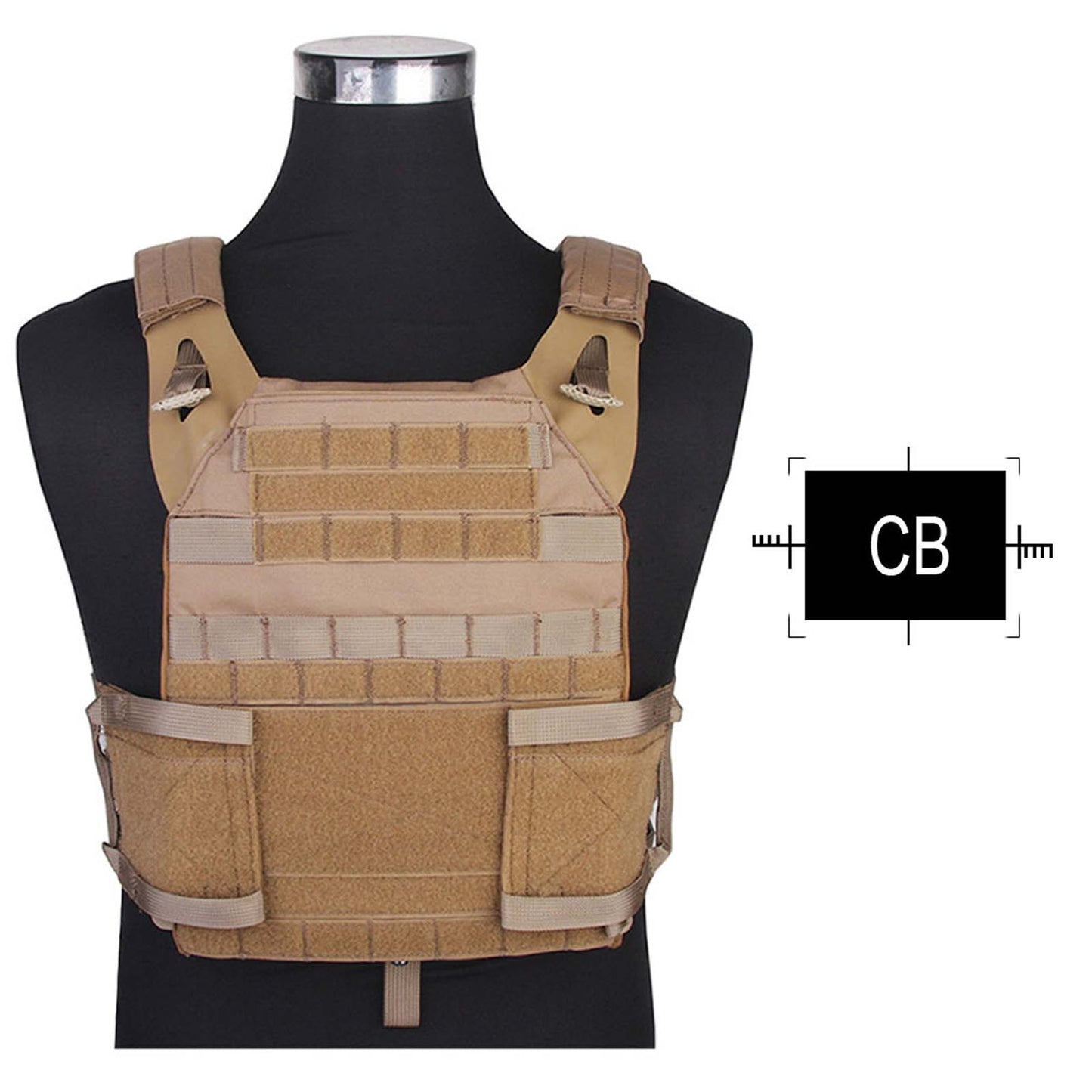 EMERSONGEAR Jum Plate Carrier 2.0 Tactical Combat Vest EM7436