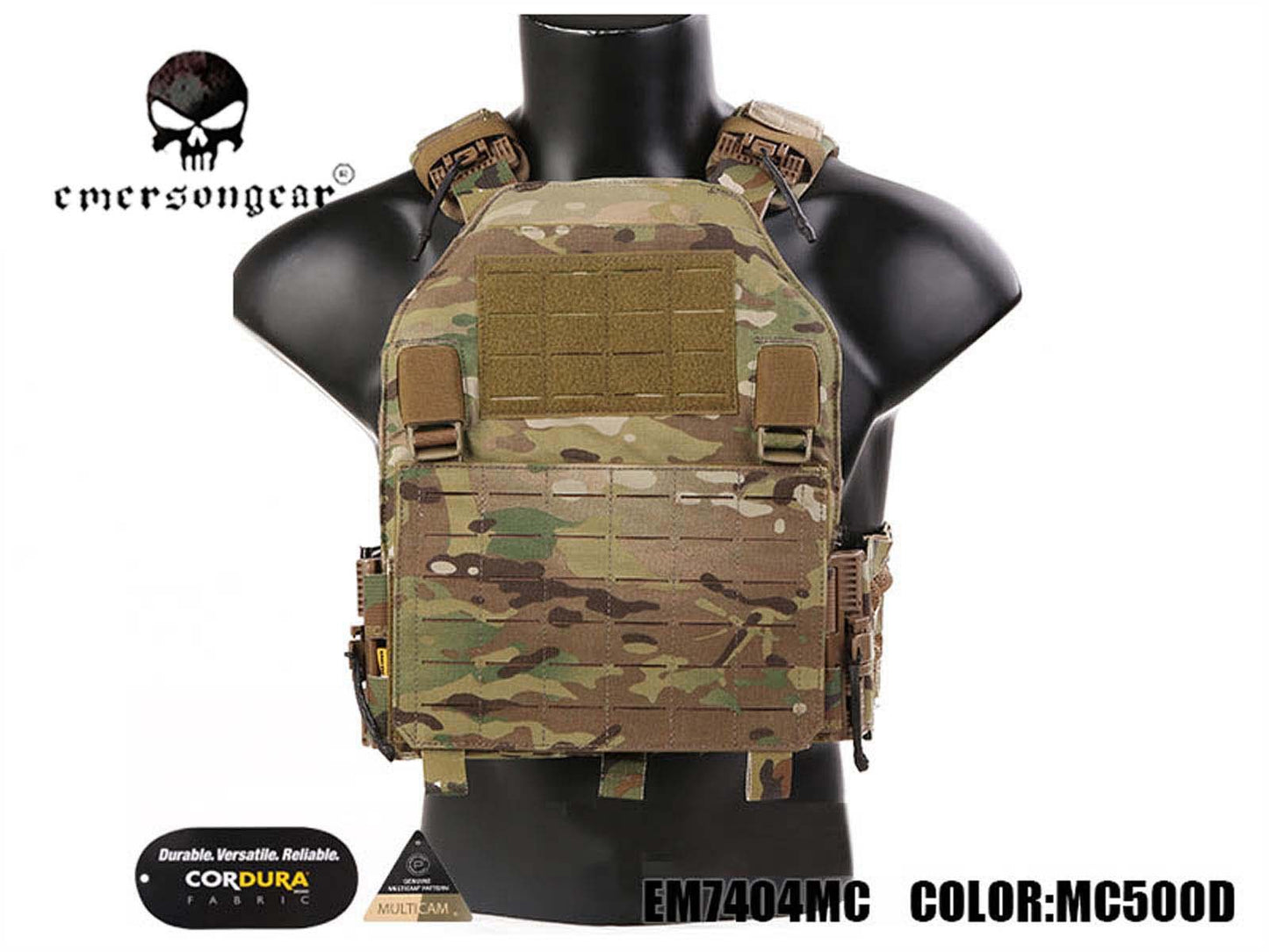 EMERSONGEAR Combat Assault PLate Carrier With ROC Tactical Vest EM7404