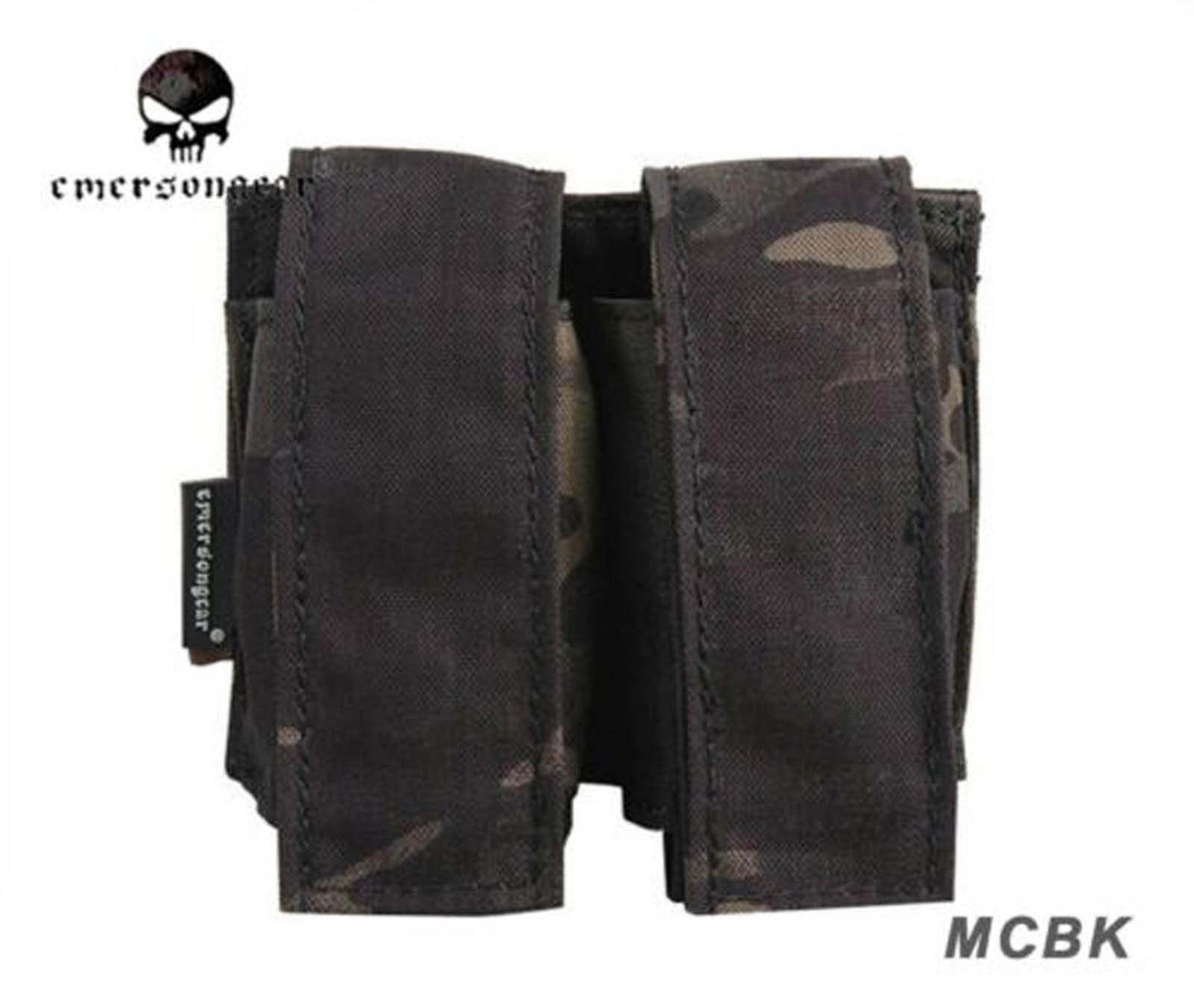 Emerson Military Airsoft Combat LBT Style 40mm Double Pouch Molle EM6366