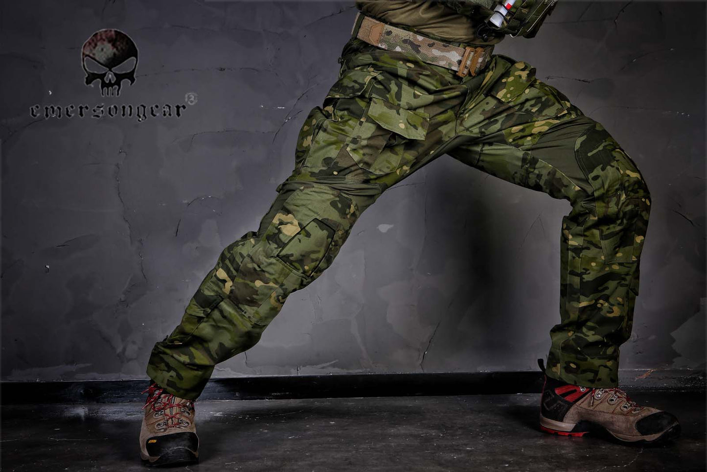 EMERSONGEAR G3 Combat bdu Tactical Pants Duty Airsoft Military Trousers with Kneepads Multicam Tropic EM9319