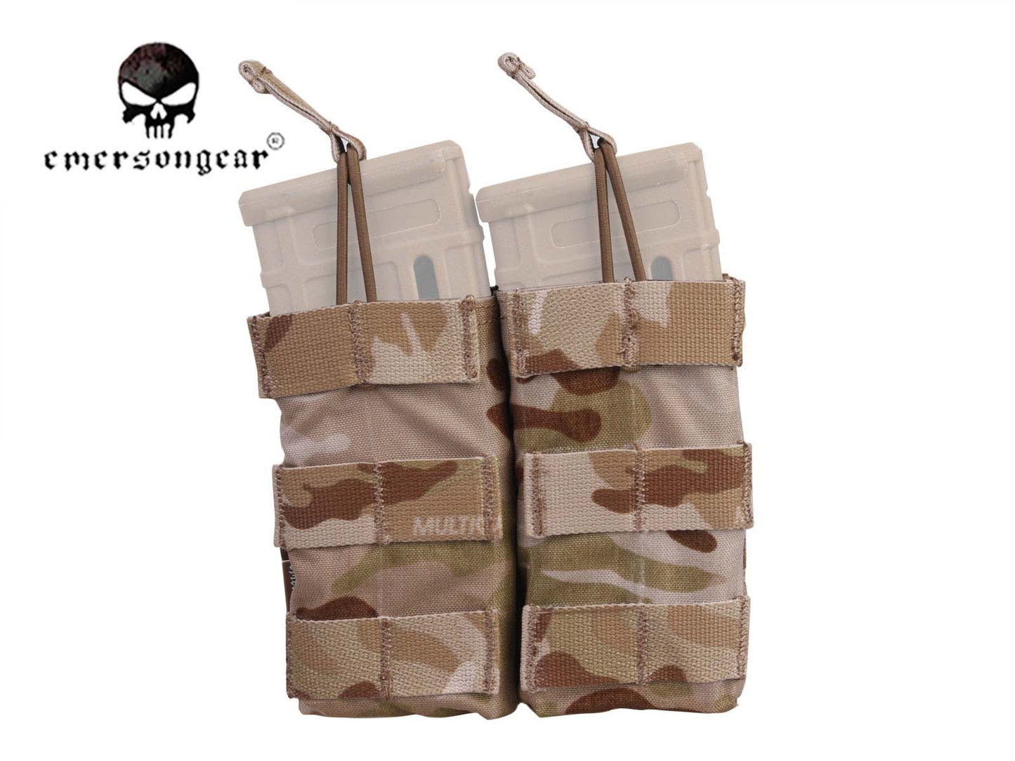 Emerson Modular Open Top Double-linked Rifle Magazine Pouch tactical Molle for NATO 5.56 EM6354