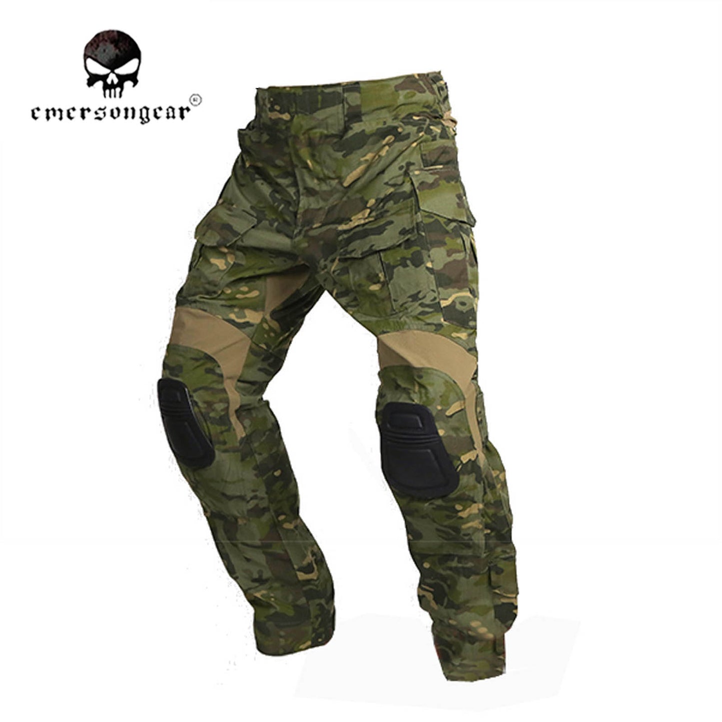 EMERSONGEAR G3 Combat bdu Tactical Pants Duty Airsoft Military Trousers with Kneepads Multicam Tropic EM9319