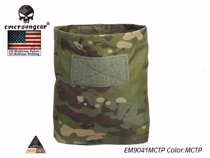 Emerson Folding Magazine Recycling bags Airsoft Tactical Drop Sundries Pouch EM9041