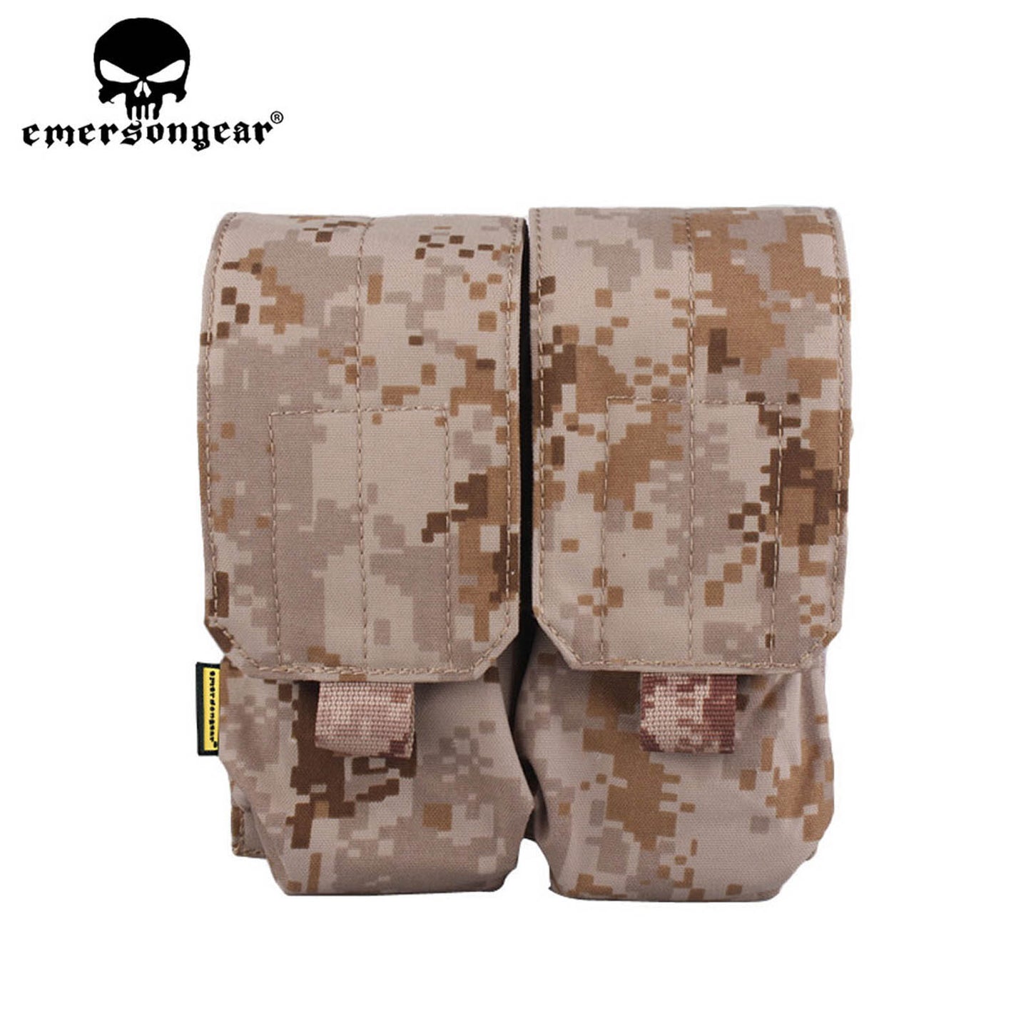 EMERSON Military Molle LBT Style M4 Double Magazine Pouch Tactical Combat Utility Dump Drop Pouch Bag EM9026