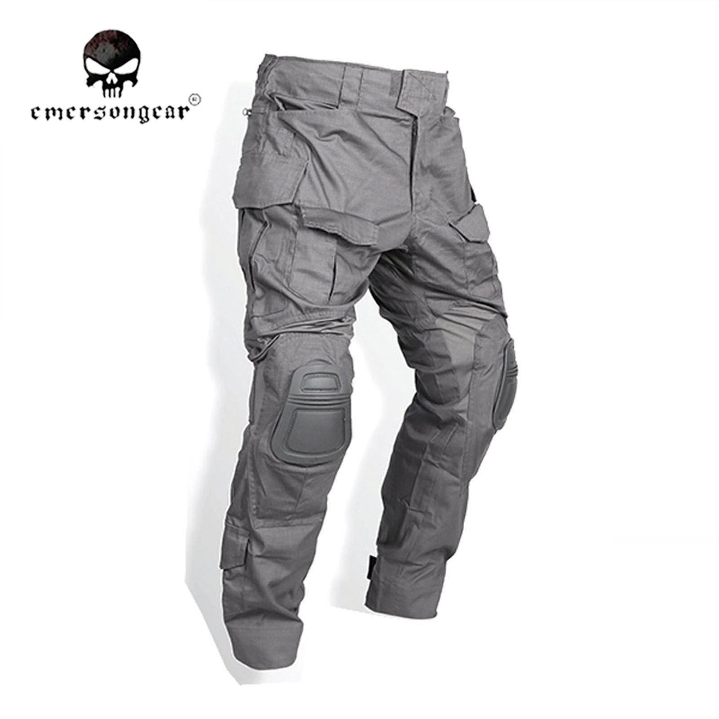 EMERSONGEAR Combat G3 Tactical bdu Pants with Knee Pad Wolf Gray EM9351