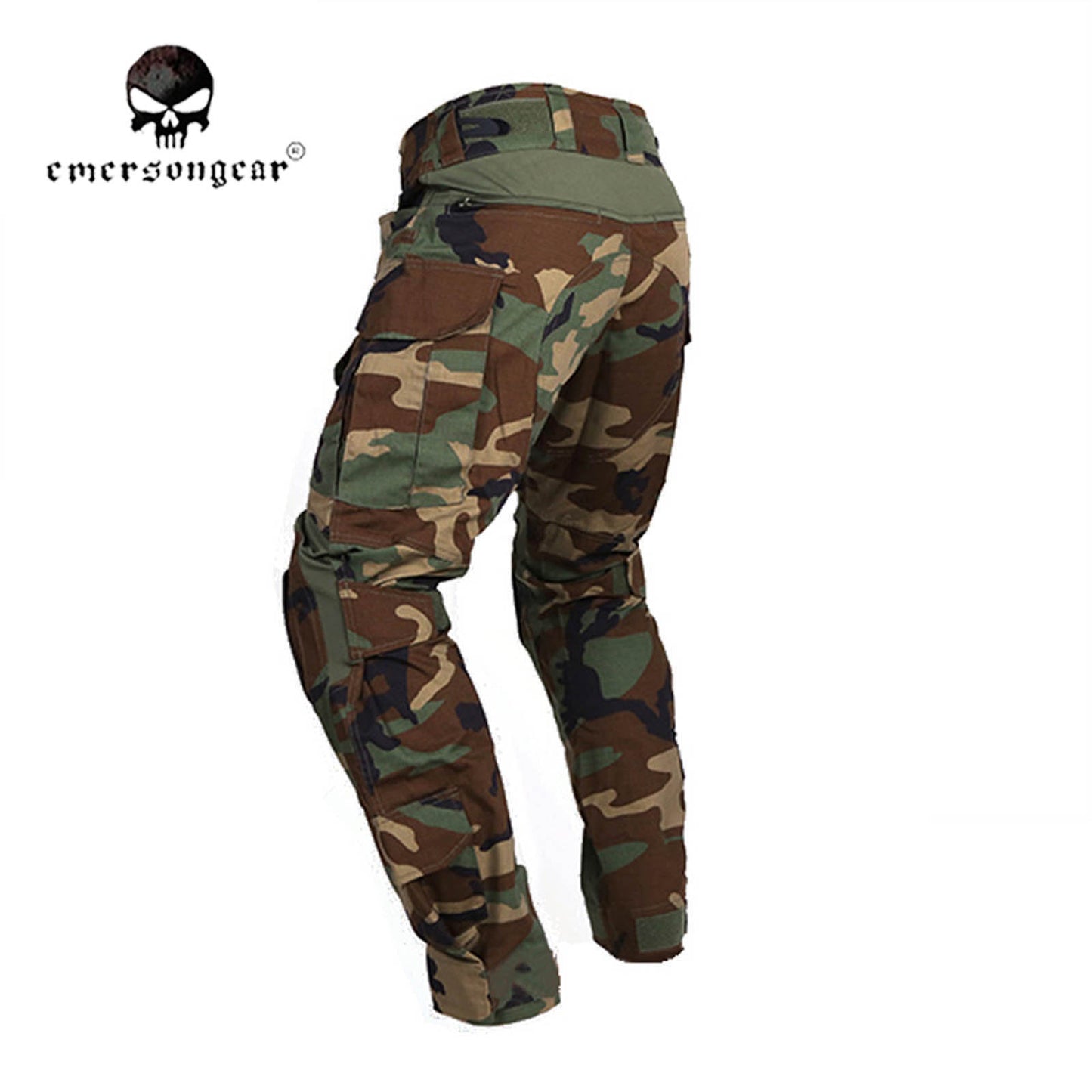 EMERSONGEAR Combat G3 Tactical bdu Pants with Knee Pad Woodland EM9351