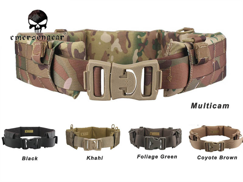 Emerson Tactical Belt MOLLE Padded Patrol Belt Combat Belt EM5585