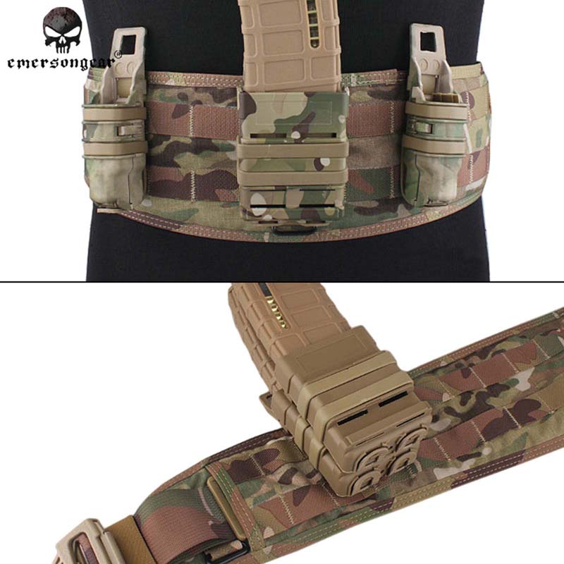 Emerson LBT1647B Style Molle Military Tactical Belt Airsoft Waist Support EM9012