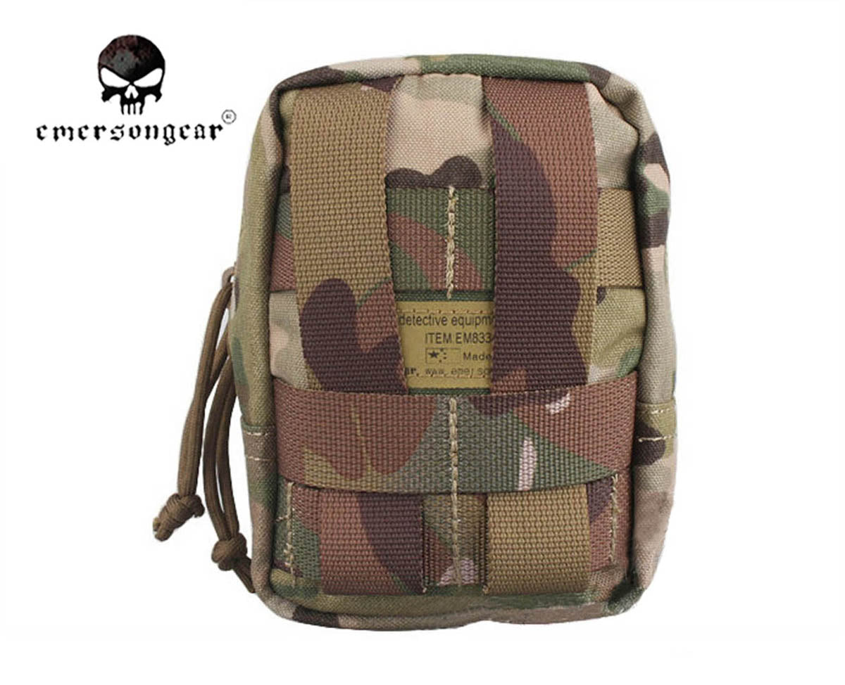 Emerson Detective Equipment Waist Bag Molle Military Airsoft Combat Pouch EM8338