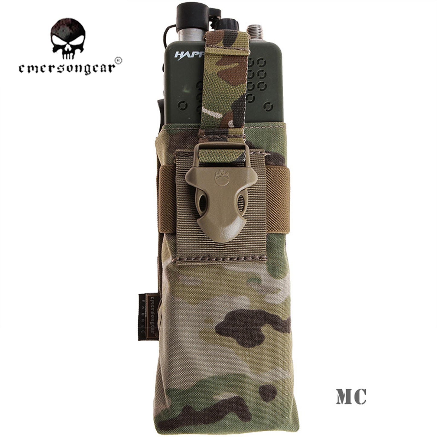 EMERSON Tactical PRC148 152 Radio Pouch FOR RRV Vest Molle Military Airsoft Combat Gear EM8336