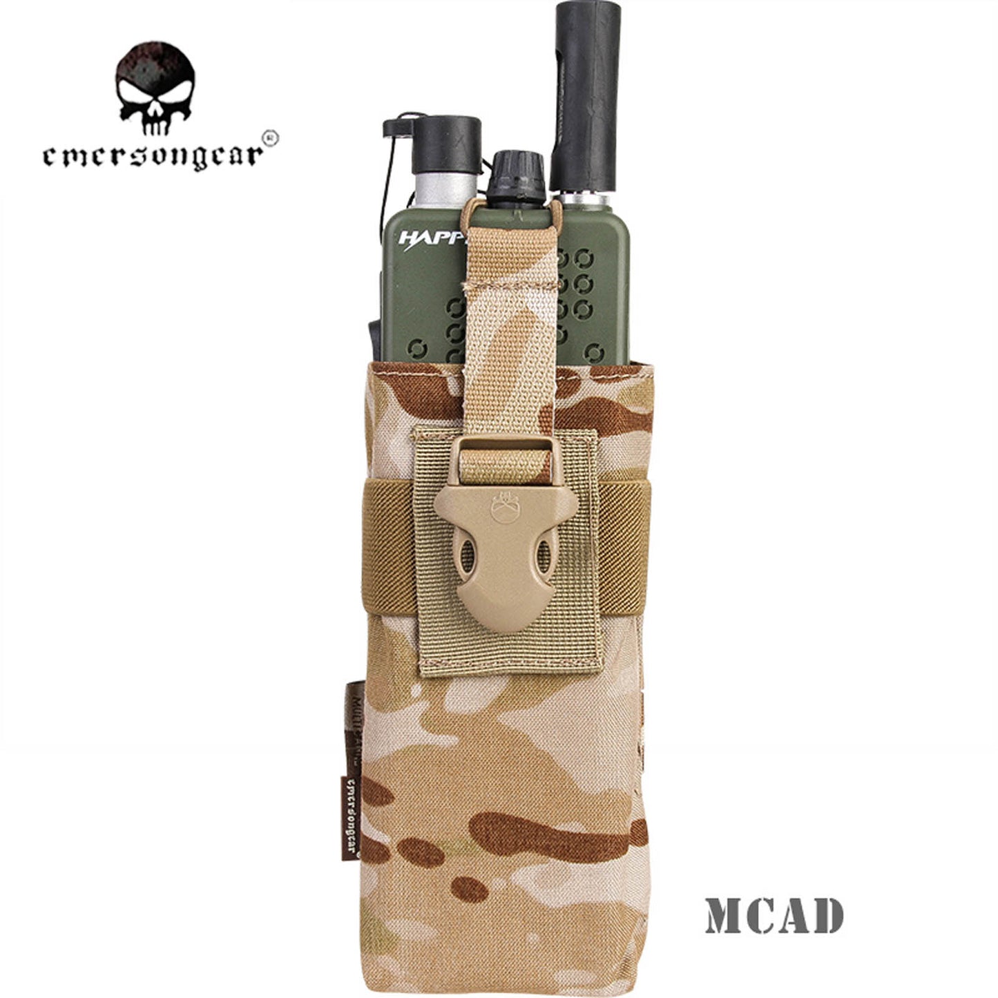 EMERSON Tactical PRC148 152 Radio Pouch FOR RRV Vest Molle Military Airsoft Combat Gear EM8336