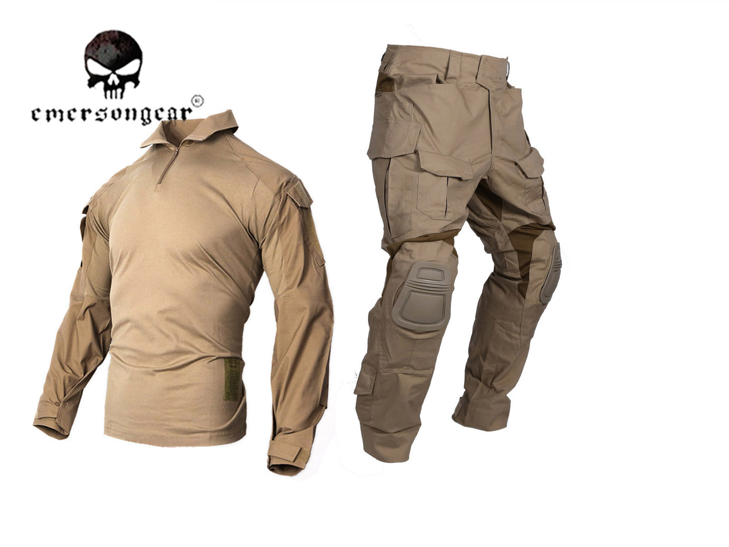 EMERSONGEAR Tactical Gen3 Shirt Pants Combat Military bdu Coyote Brown